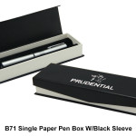 Single Pen Box with Black Sleeve