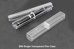 B59 - Single Transparent Pen Case