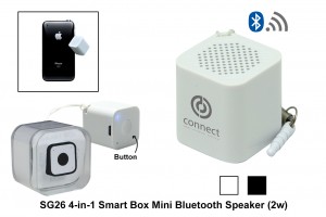 SG26 4-in-1 Smart Box Mini Bluetooth Speaker (2w)