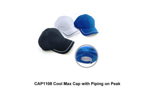 CAP1108-Cool-Max-Cap-with-Piping-on-Peak