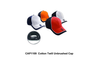 CAP1109--Cotton-Twill-Unbrushed-Cap