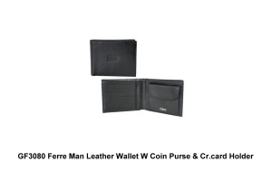 GF3080-Ferre-Man-Leather-Wallet-W-Coin-Purse-&-Cr.card-Holder
