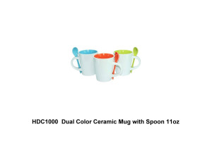 HDC1000--Dual-Color-Ceramic-Mug-with-Spoon-11oz