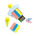 Highlighter With Sticky Notes And Paper Clips