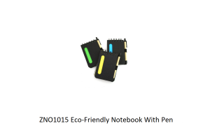 ZNO1015 Eco-Friendly Notebook With Pen