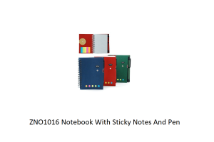 ZNO1016 Notebook With Sticky Notes And Pen
