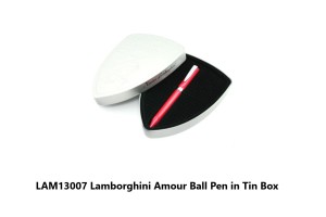 LAM13007 Lamborghini Amour Ball Pen in Tin Box