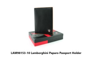 LAM98153-10 Lamborghini Paparo Passport Holder