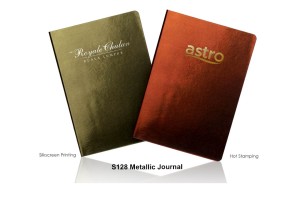 S128 Metallic Journal