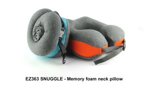 EZ363 SNUGGLE - Memory Foam Neck Pillow