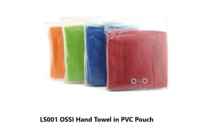 LS001 OSSI Hand Towel in PVC Pouch