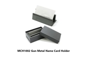 MCH1002 Gun Metal Name Card Holder
